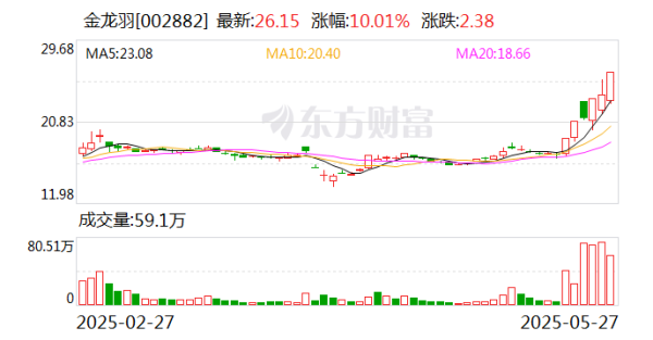 翼牛网 固态电池概念午后异动拉升 金龙羽涨停