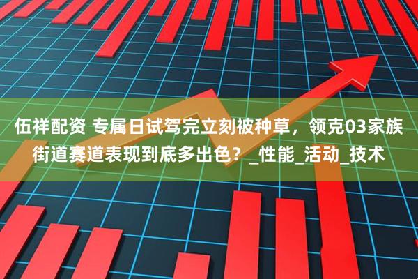 伍祥配资 专属日试驾完立刻被种草，领克03家族街道赛道表现到底多出色？_性能_活动_技术
